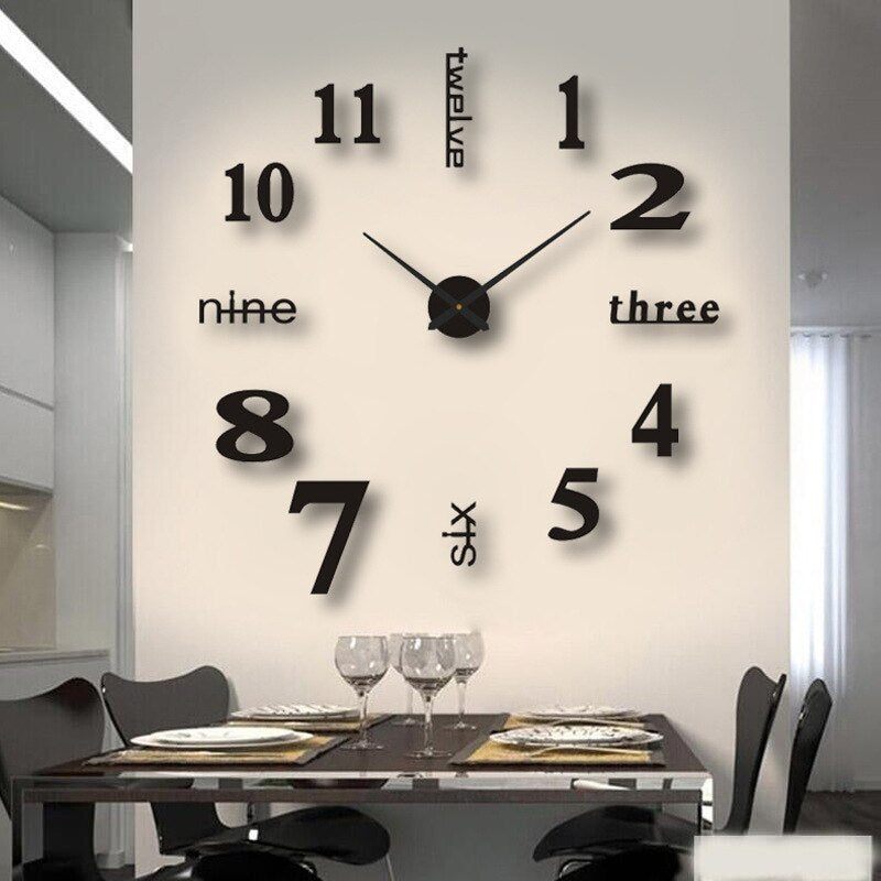 Creative Design Wall Clock - A Unique Statement for Your Interior!