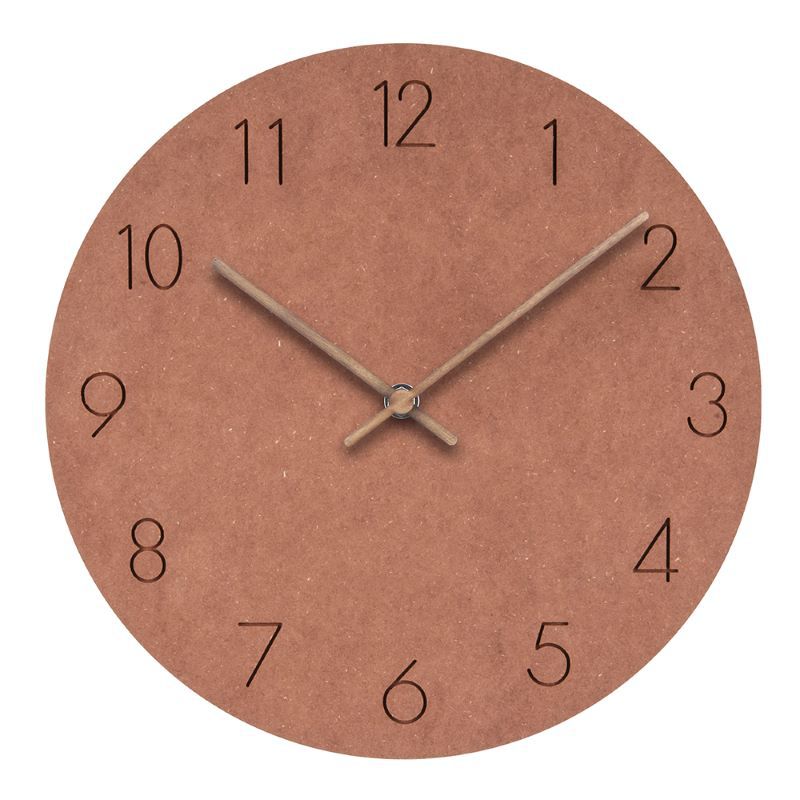 Minimalist Norwegian wall clock - Stylish tranquillity for your home