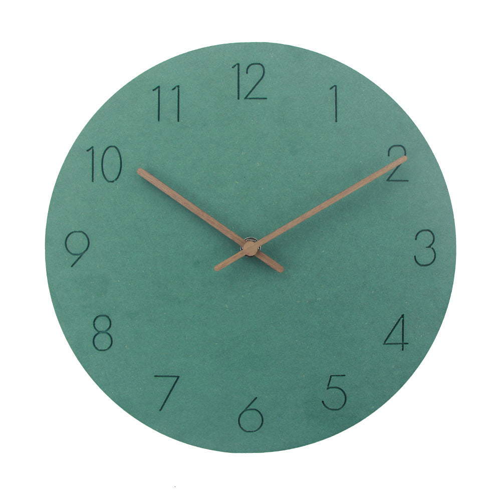 Minimalist Norwegian wall clock - Stylish tranquillity for your home