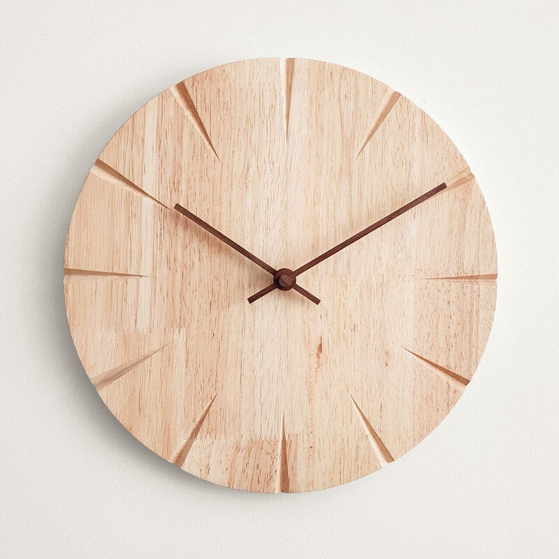 CraftTime - Stylish Wooden Carving Clock