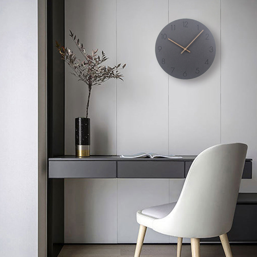 Minimalist Norwegian wall clock - Stylish tranquillity for your home