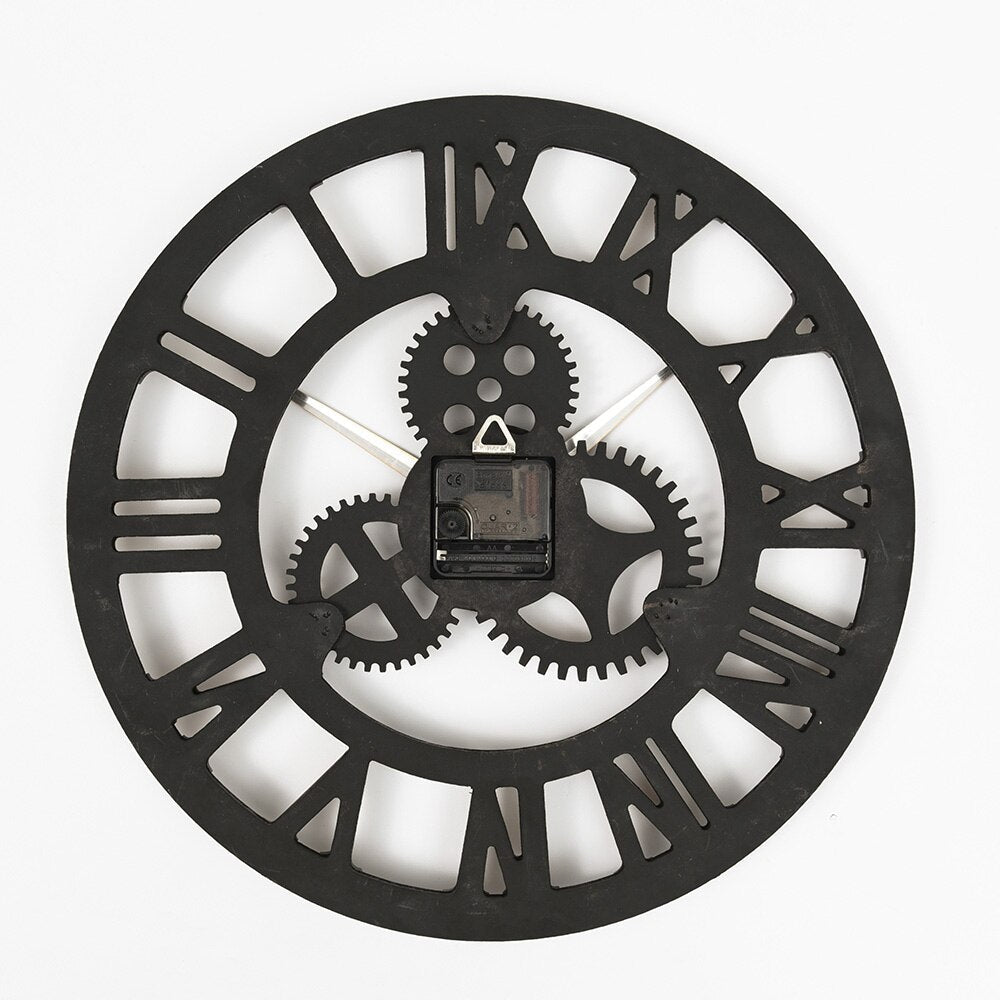 Golden elegance wall clock